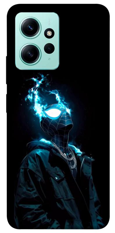 Чехол itsPrint Black spiderman для Xiaomi Redmi Note 12 4G, детские, купить оптом с доставкой