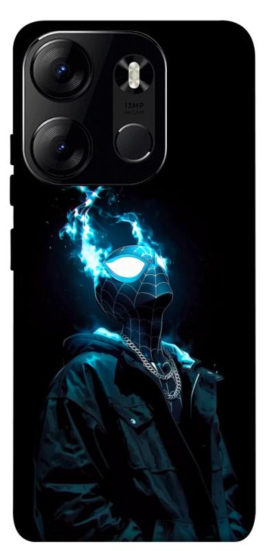 Чехол itsPrint Black spiderman для Tecno Spark Go 2023, детские, купить оптом с доставкой