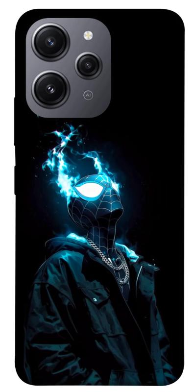 Чехол itsPrint Black spiderman для Xiaomi Redmi 12, детские, купить оптом с доставкой