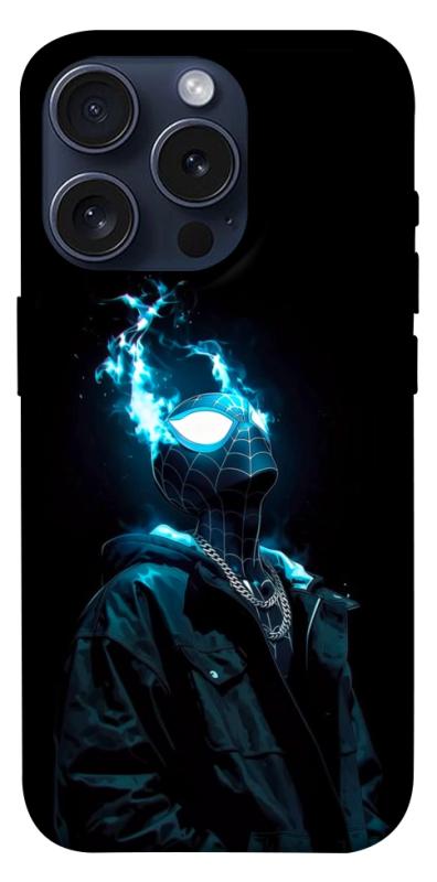 Чехол itsPrint Black spiderman для Apple iPhone 15 Pro (6.1"), детские, купить оптом с доставкой