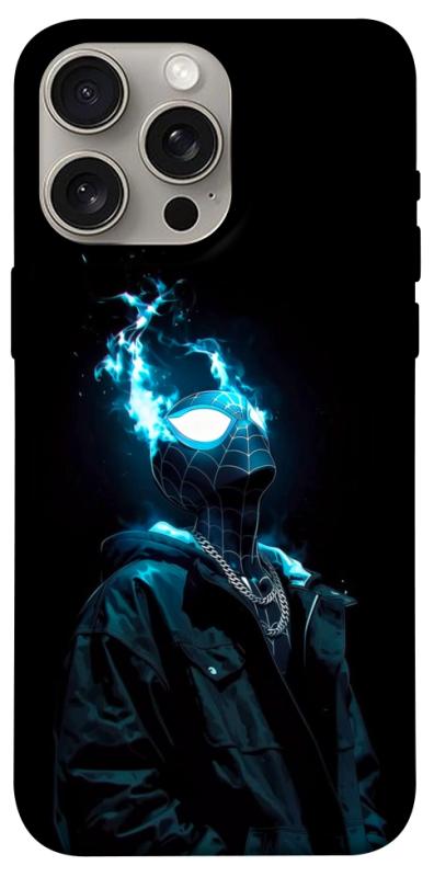 Чохол itsPrint Black spiderman для Apple iPhone 15 Pro Max (6.7"), дитячі, купити оптом з доставкою