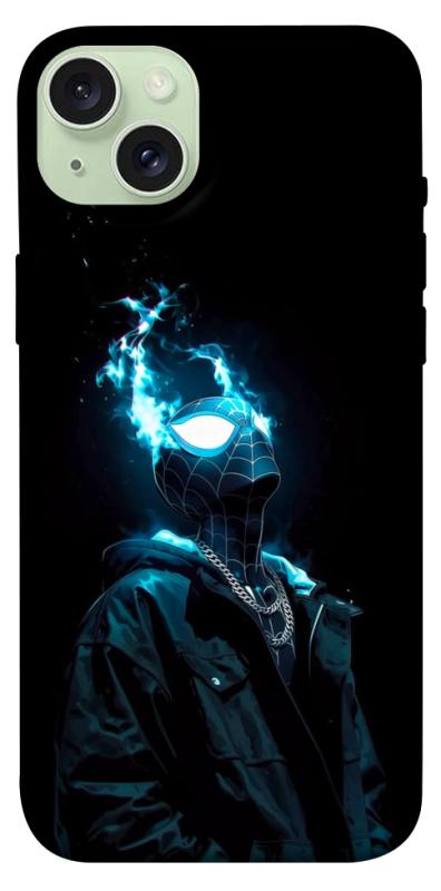 Чехол itsPrint Black spiderman для Apple iPhone 15 Plus (6.7"), детские, купить оптом с доставкой