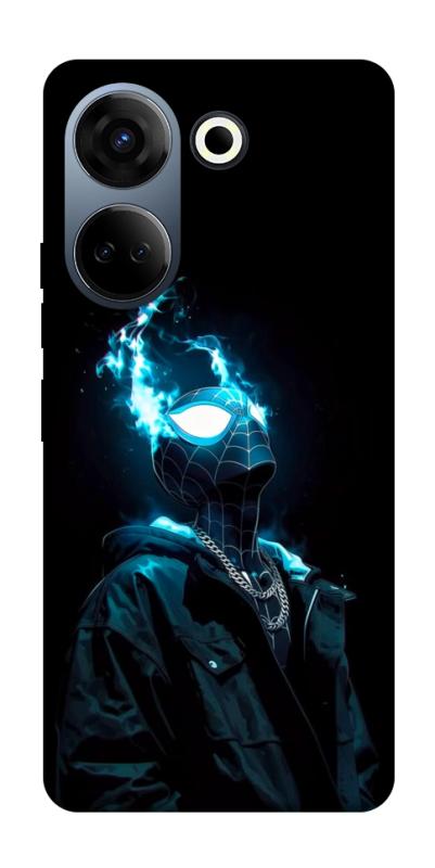 Чохол itsPrint Black spiderman для TECNO Camon 20 Pro (CK7n), дитячі, купити оптом з доставкою