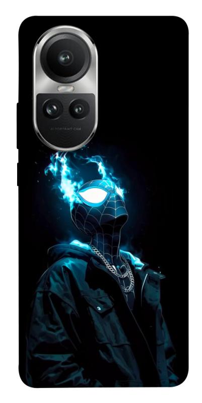 Чехол itsPrint Black spiderman для Oppo Reno 10, детские, купить оптом с доставкой