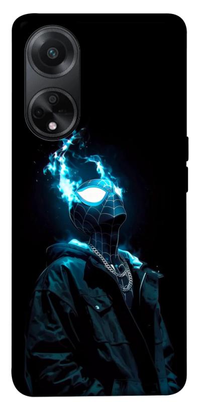 Чехол itsPrint Black spiderman для Oppo A58 4G, детские, купить оптом с доставкой