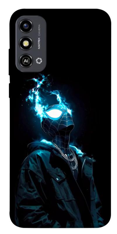 Чохол itsPrint Black spiderman для ZTE Blade A53, дитячі, купити оптом з доставкою