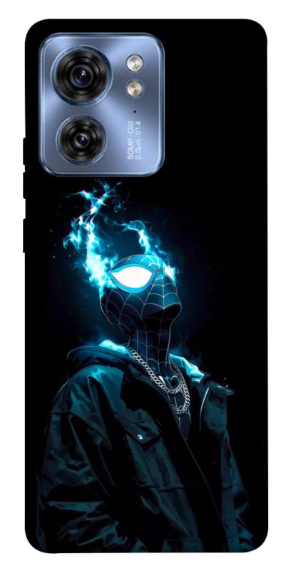 Чехол itsPrint Black spiderman для Motorola Edge 40, детские, купить оптом с доставкой