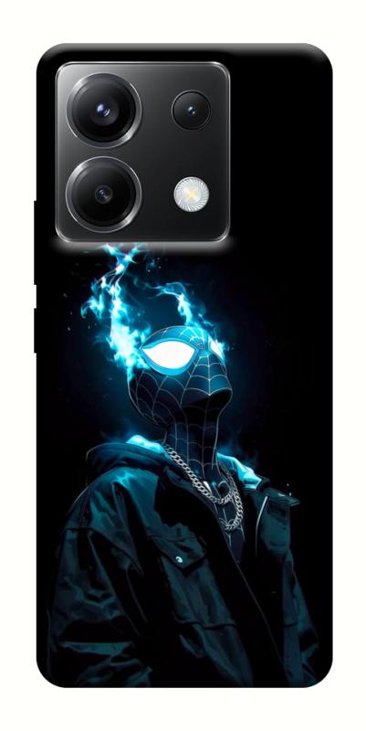 Чехол itsPrint Black spiderman для Xiaomi Poco X6, детские, купить оптом с доставкой