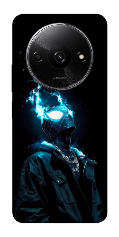 Чехол itsPrint Black spiderman для Xiaomi Redmi A3, детские, купить оптом с доставкой