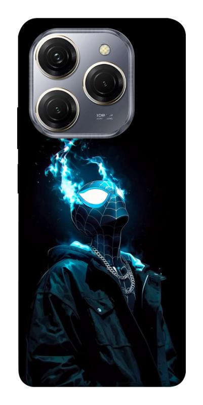 Чехол itsPrint Black spiderman для TECNO Spark 20 Pro, детские, купить оптом с доставкой