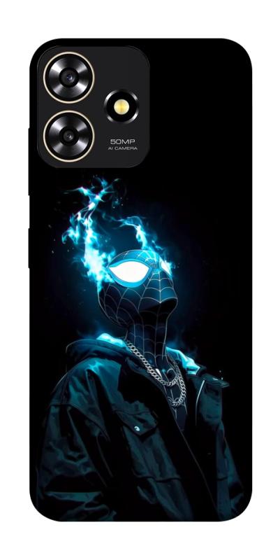 Чехол itsPrint Black spiderman для ZTE Blade A73 4G, детские, купить оптом с доставкой