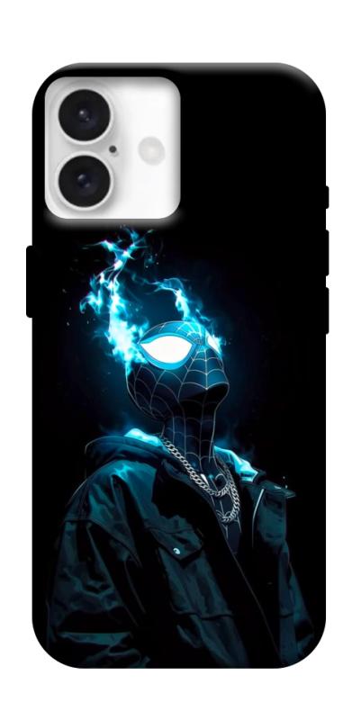 Чехол itsPrint Black spiderman для Apple iPhone 16 (6.1"), детские, купить оптом с доставкой