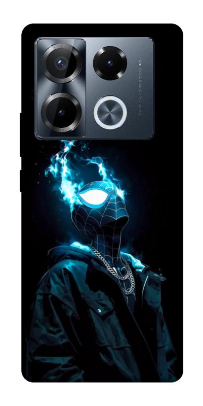 Чехол itsPrint Black spiderman для Infinix Note 40 Pro 4G, детские, купить оптом с доставкой