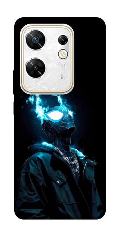 Чехол itsPrint Black spiderman для Infinix Zero 30 4G, детские, купить оптом с доставкой