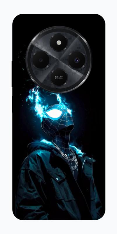 Чехол itsPrint Black spiderman для Xiaomi Redmi 14C / Poco C75, детские, купить оптом с доставкой