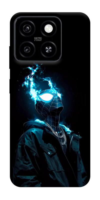 Чохол itsPrint Black spiderman для ZTE Blade A55 4G, дитячі, купити оптом з доставкою