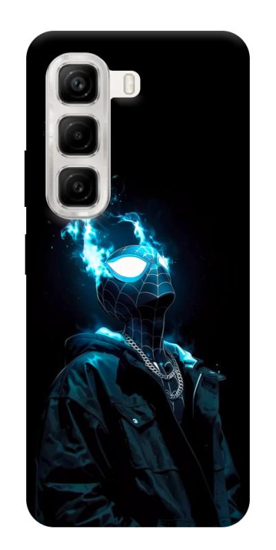 Чохол itsPrint Black spiderman для Infinix Hot 50 4G, дитячі, купити оптом з доставкою