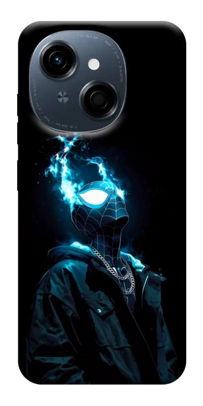 Чохол itsPrint Black spiderman для TECNO Spark Go 1, дитячі, купити оптом з доставкою