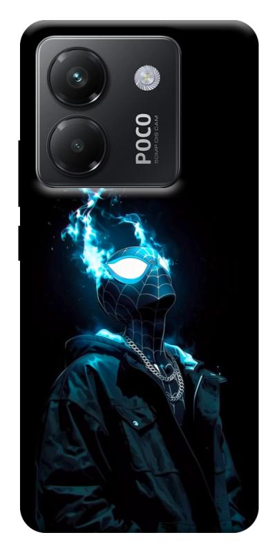 Чехол itsPrint Black spiderman для Xiaomi Poco M7 Pro 5G, детские, купить оптом с доставкой