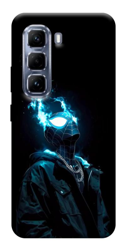 Чохол itsPrint Black spiderman для Infinix Hot 50 Pro, дитячі, купити оптом з доставкою