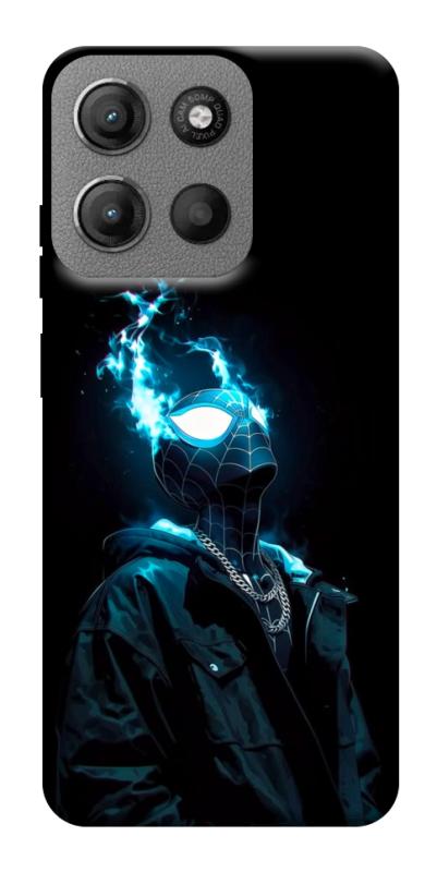 Чехол itsPrint Black spiderman для Motorola Moto G15 4G, детские, купить оптом с доставкой