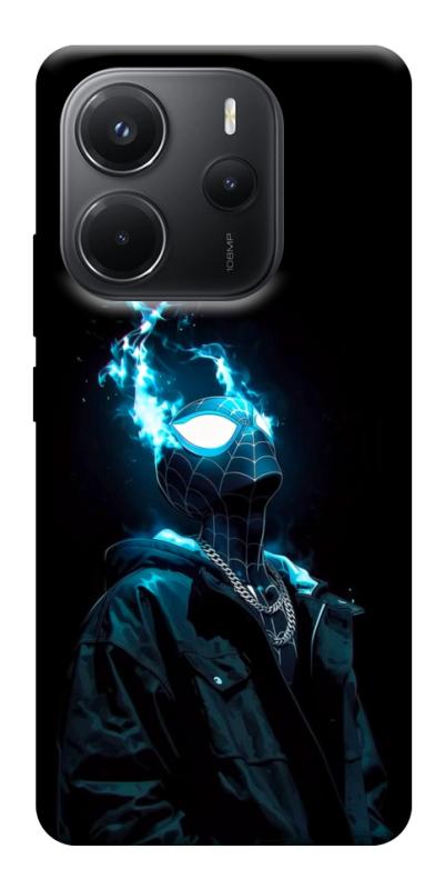 Чехол itsPrint Black spiderman для Xiaomi Redmi Note 14 4G (Europe version), детские, купить оптом с доставкой