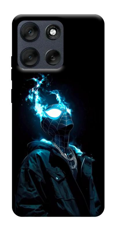 Чехол itsPrint Black spiderman для Motorola Moto G56 5G, детские, купить оптом с доставкой