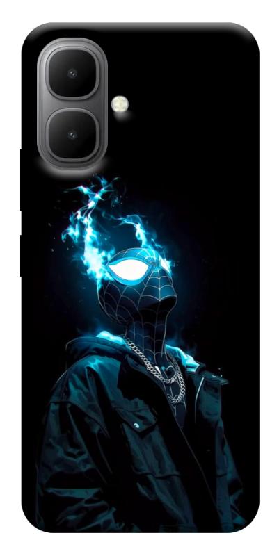 Чохол itsPrint Black spiderman для Infinix Smart 10, дитячі, купити оптом з доставкою
