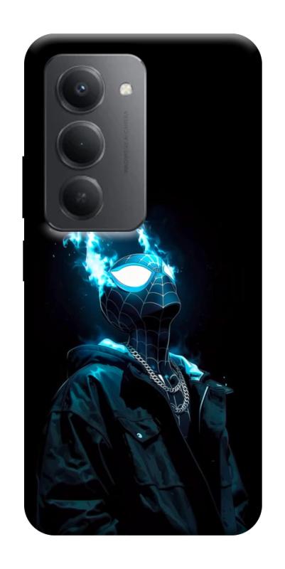 Чехол itsPrint Black spiderman для Xiaomi Redmi 15 4G (Global) / 5G, детские, купить оптом с доставкой