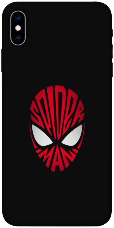 Чехол itsPrint Spider face для Apple iPhone X (5.8"), детские, купить оптом с доставкой
