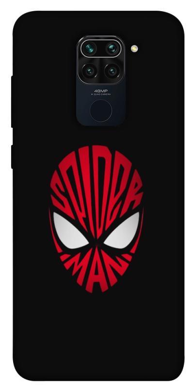 Чехол itsPrint Spider face для Xiaomi Redmi Note 9 / Redmi 10X, детские, купить оптом с доставкой