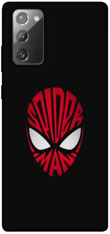 Чехол itsPrint Spider face для Samsung Galaxy Note 20, детские, купить оптом с доставкой