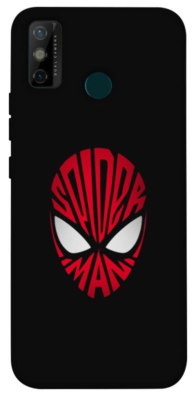 Чохол itsPrint Spider face для TECNO Spark 6 Go, дитячі, купити оптом з доставкою