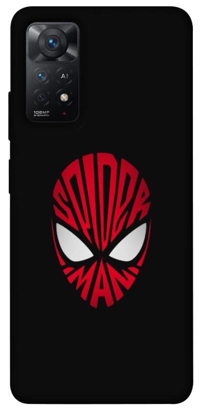 Чехол itsPrint Spider face для Xiaomi Redmi Note 11 Pro 4G/5G, детские, купить оптом с доставкой