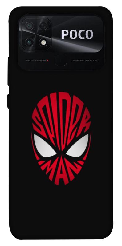 Чехол itsPrint Spider face для Xiaomi Poco C40, детские, купить оптом с доставкой