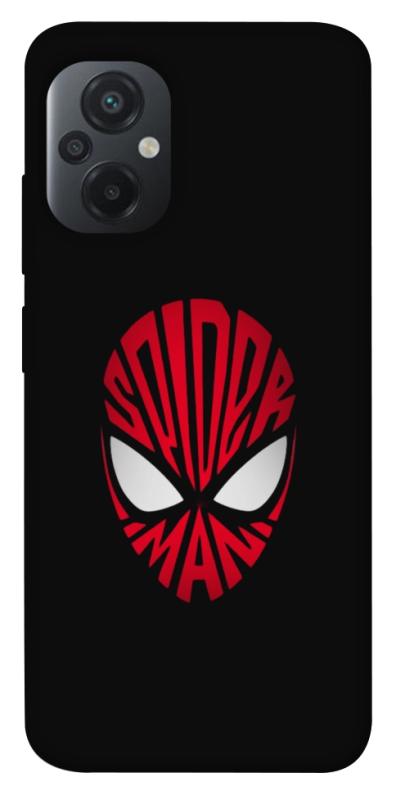 Чехол itsPrint Spider face для Xiaomi Poco M5, детские, купить оптом с доставкой