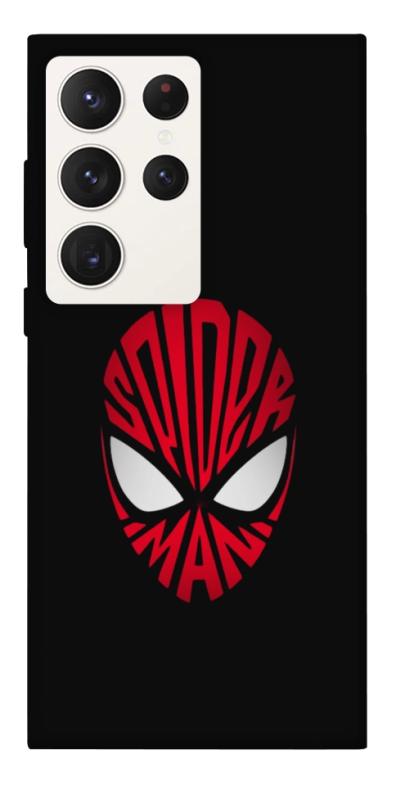 Чехол itsPrint Spider face для Samsung Galaxy S23 Ultra, детские, купить оптом с доставкой