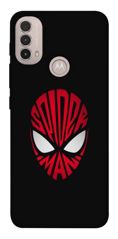 Чохол itsPrint Spider face для Motorola Moto E40, дитячі, купити оптом з доставкою