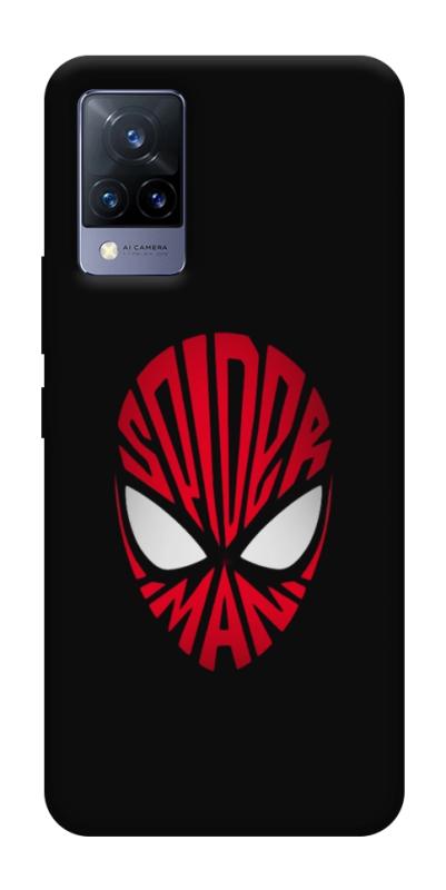 Чехол itsPrint Spider face для Vivo V21, детские, купить оптом с доставкой