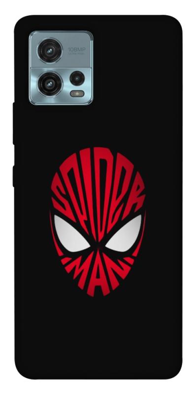 Чехол itsPrint Spider face для Motorola Moto G72, детские, купить оптом с доставкой