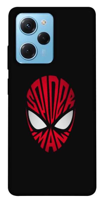 Чехол itsPrint Spider face для Xiaomi Poco X5 Pro 5G, детские, купить оптом с доставкой