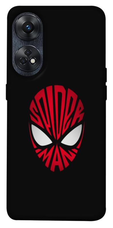 Чехол itsPrint Spider face для Oppo Reno 8 T 4G, детские, купить оптом с доставкой
