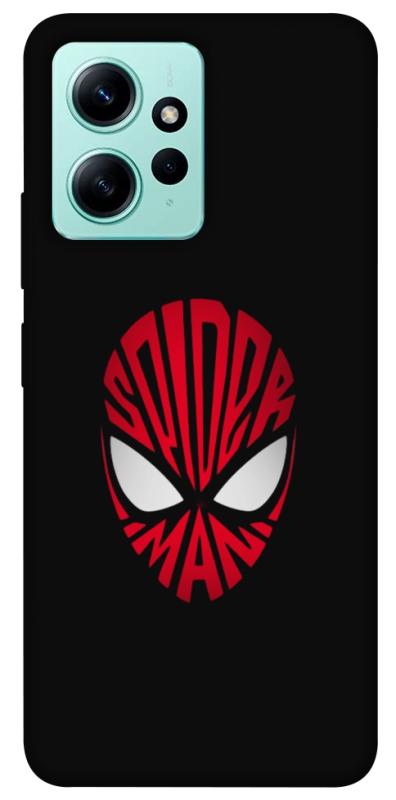 Чехол itsPrint Spider face для Xiaomi Redmi Note 12 4G, детские, купить оптом с доставкой