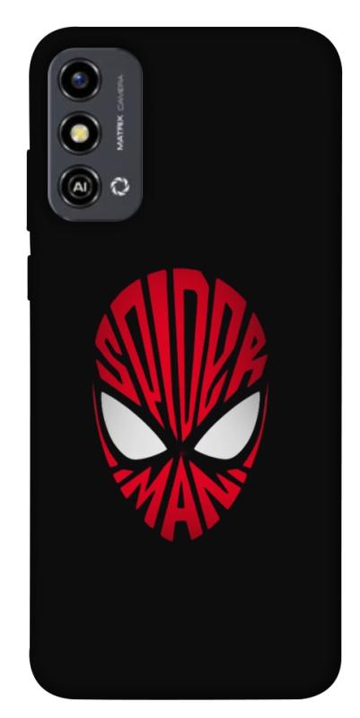 Чехол itsPrint Spider face для ZTE Blade A53, детские, купить оптом с доставкой