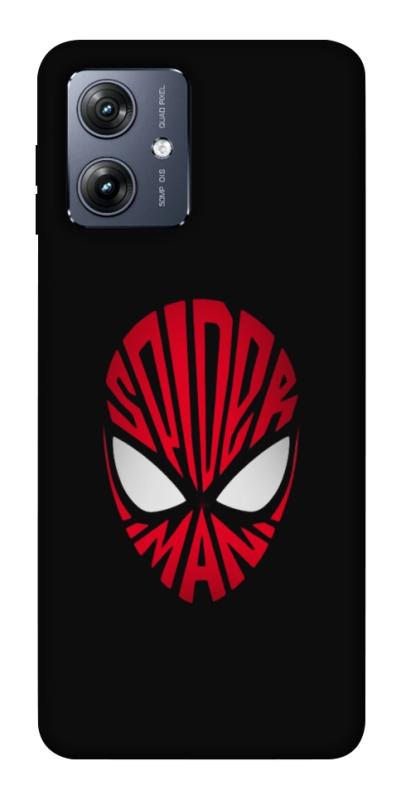 Чехол itsPrint Spider face для Motorola Moto G54, детские, купить оптом с доставкой
