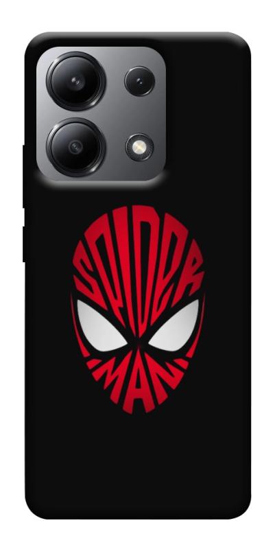 Чехол itsPrint Spider face для Xiaomi Redmi Note 13 4G, детские, купить оптом с доставкой