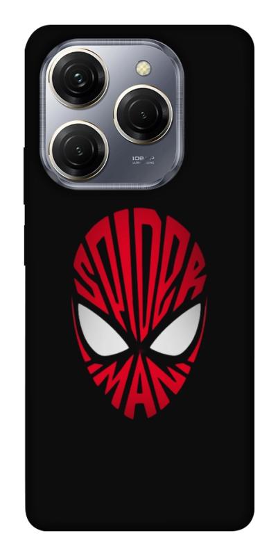 Чехол itsPrint Spider face для TECNO Spark 20 Pro, детские, купить оптом с доставкой