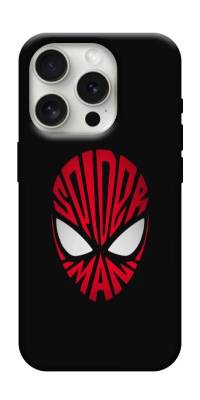 Чехол itsPrint Spider face для Apple iPhone 16 Pro (6.3"), детские, купить оптом с доставкой