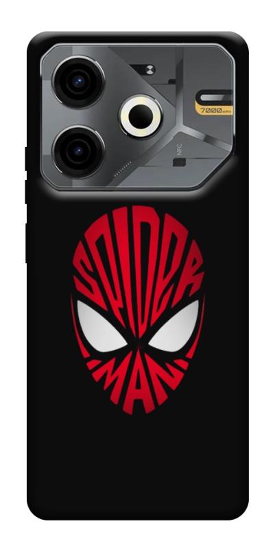 Чохол itsPrint Spider face для TECNO Pova 6 Neo (LI6), дитячі, купити оптом з доставкою