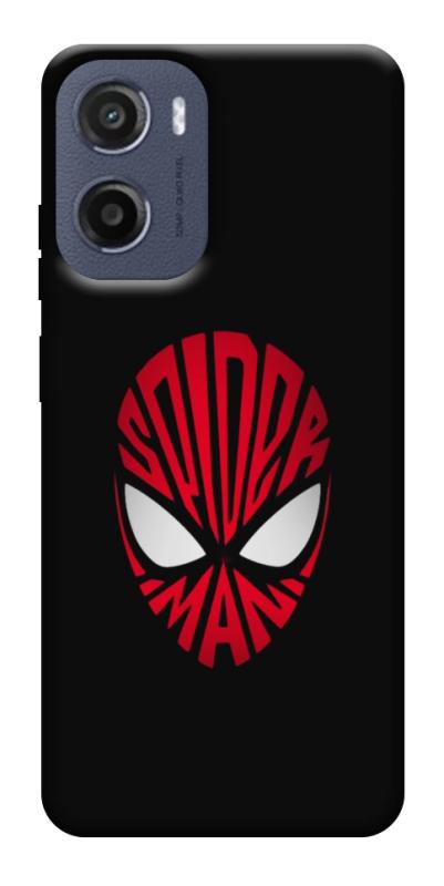 Чехол itsPrint Spider face для Motorola Moto G05, детские, купить оптом с доставкой